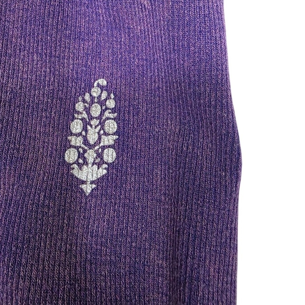 Free People Movement Good Karma Leggings Purple Acid Wash Ribbed XS/S - Picture 3 of 9